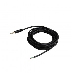 3.5mm 4pole stereo male to open cable  Audio extension cable